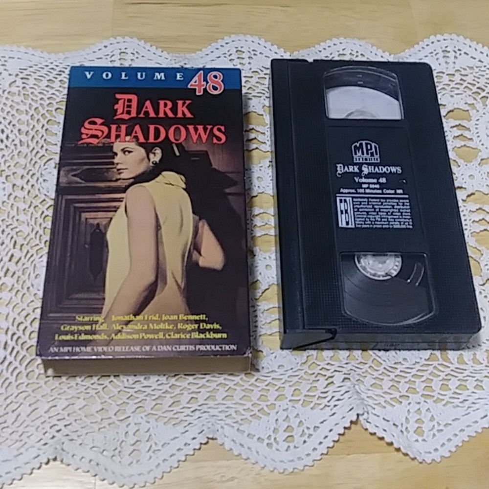 Vintage Dark Shadows Volume 48 VHS - Vampires, werewolves, horror, suspense